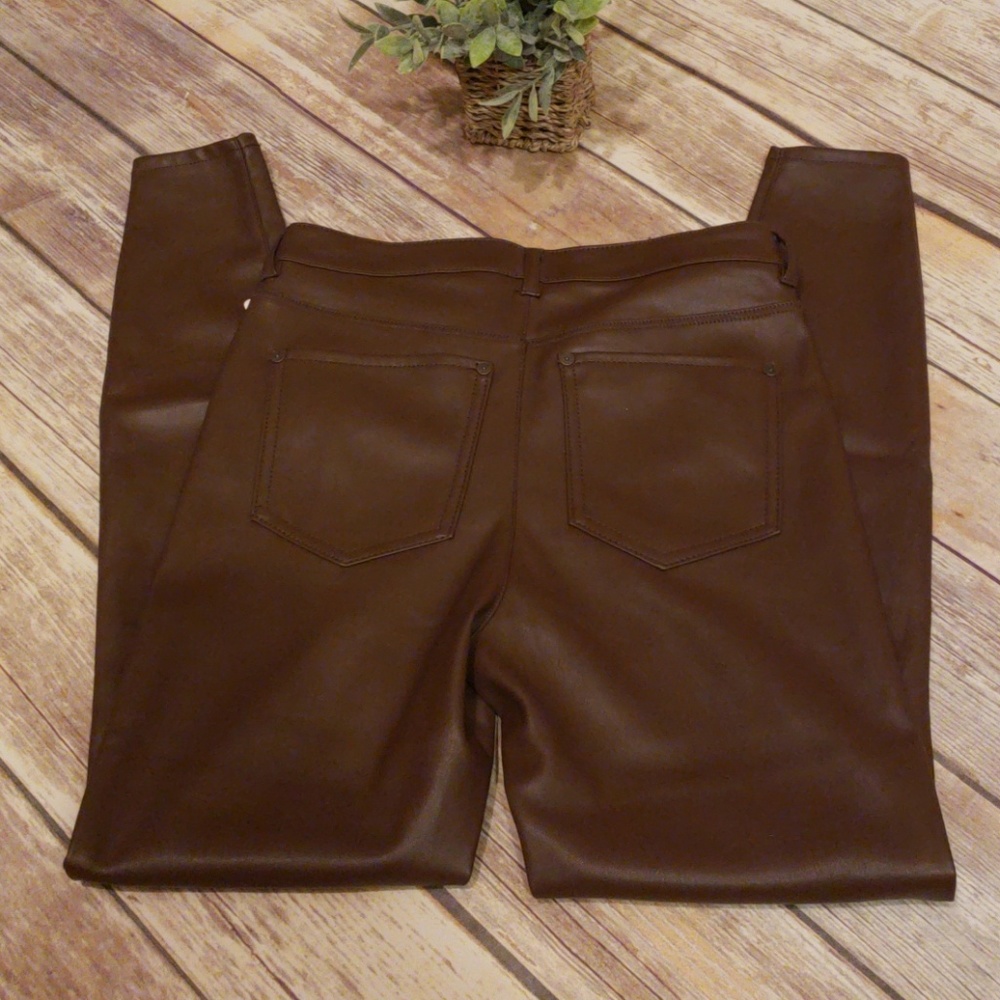 Free People Faux Leather Pants - Picture 5 of 5